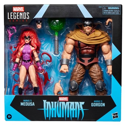 Inhumans Marvel Legends Medusa & Marvel’s Gorgon 6-Inch Action Figures 2-Pack - for just $63.67! 