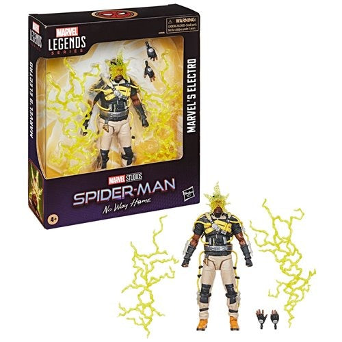 Spider-Man: No Way Home Marvel Legends Series Electro 6-Inch Action Figure - for just $38.67! 