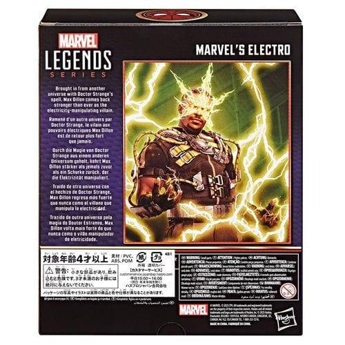 Spider-Man: No Way Home Marvel Legends Series Electro 6-Inch Action Figure - for just $38.67! 