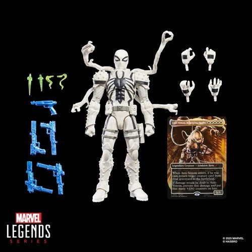 Spider-Man Marvel Legends Series Magic: The Gathering Agent Anti-Venom 6-Inch Action Figure and Card - for just $42.67! 
