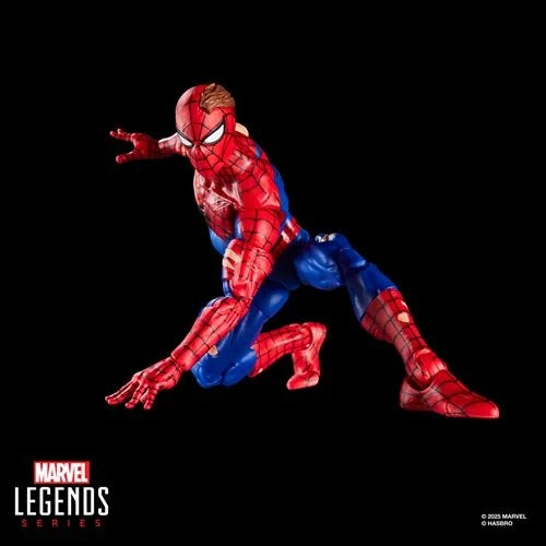 Spider-Man Marvel Legends Magic: The Gathering Battle-Damaged Spider-Man 6-Inch Action Figure and Card - for just $42.67! 