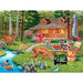 Family Time - Creekside Gathering 400 Piece Jigsaw Puzzle - for just $14.99! 