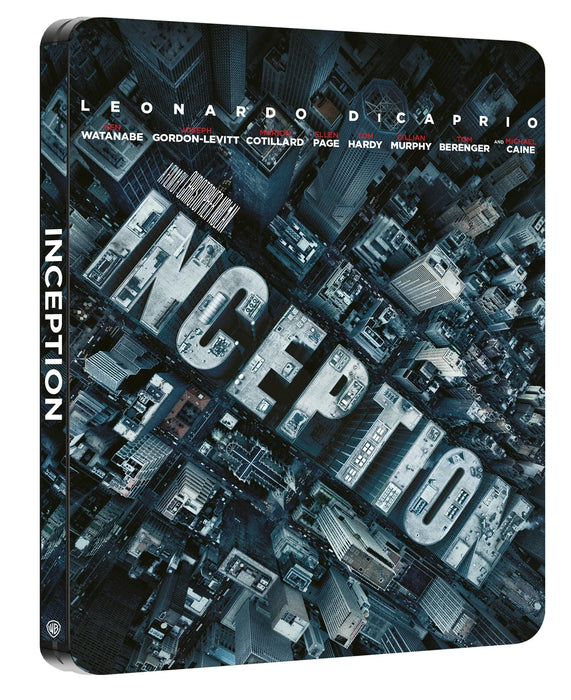 Inception - Limited Edition Steelbook (4K Ultra HD + Blu-ray) - for just $44.99! 