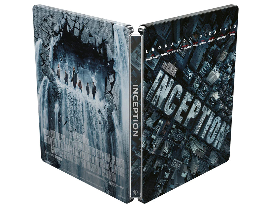 Inception - Limited Edition Steelbook (4K Ultra HD + Blu-ray) - for just $44.99! 