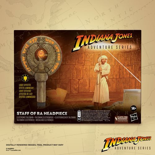 Indiana Jones Adventure Series Raiders of the Lost Ark Staff of Ra Headpiece Replica - Just $56.40! Shop now at Retro Gaming of Denver