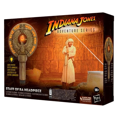 Indiana Jones Adventure Series Raiders of the Lost Ark Staff of Ra Headpiece Replica - for just $60.67! 