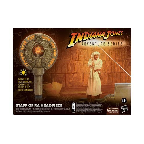 Indiana Jones Adventure Series Raiders of the Lost Ark Staff of Ra Headpiece Replica - for just $60.67! 