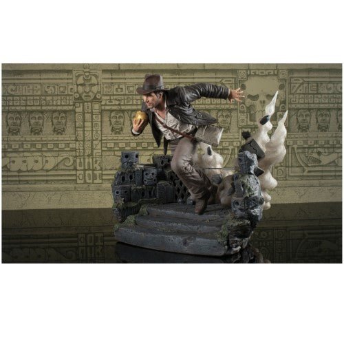 Indiana Jones Raiders Of The Lost Ark Deluxe  Gallery Temple Escape W/Idol PVC Statue - Just $82.84! Shop now at Retro Gaming of Denver