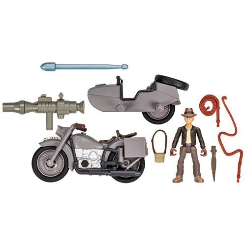 Indiana Jones Worlds of Adventure Indiana Jones with Motorcycle and Sidecar Action Figure Set - for just $29.67! 