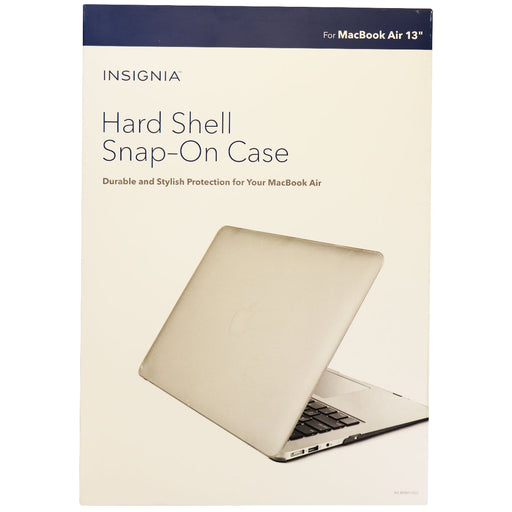 Insignia Hard Shell Case for Apple MacBook Air 13 Inch - Gray - Just $6.49! Shop now at Retro Gaming of Denver