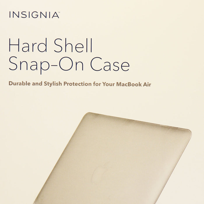 Insignia Hard Shell Case for Apple MacBook Air 13 Inch - Gray - Just $6.49! Shop now at Retro Gaming of Denver