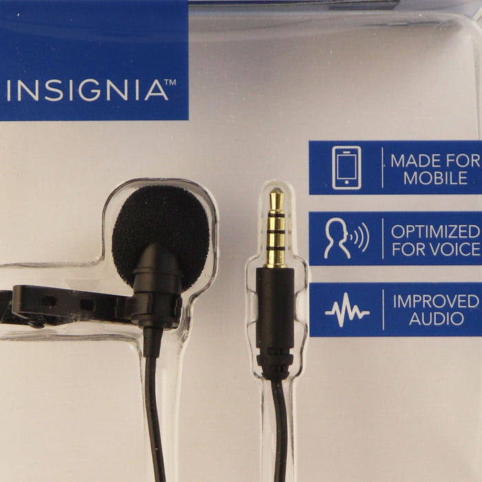 Insignia Clip on Mic Made for Mobile, Optimized for Voice, Improved Audio, Black - Just $8.48! Shop now at Retro Gaming of Denver