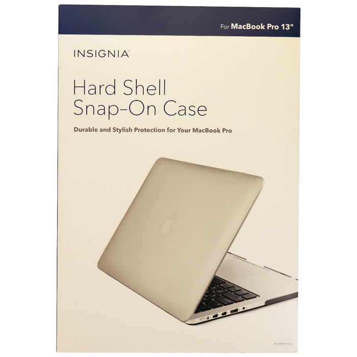 Insignia Hard Shell Snap-On Case for Apple MacBook Pro 13 inch with Retina Gray - for just $6.99! 