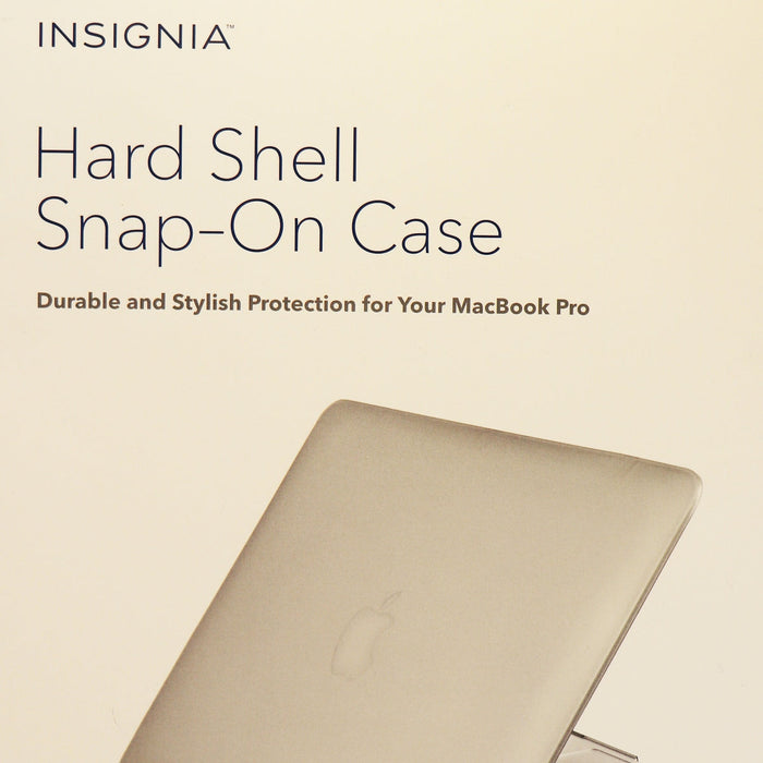 Insignia Hard Shell Snap-On Case for Apple MacBook Pro 13 inch with Retina Gray - for just $6.99! 