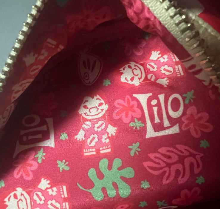 Loungefly Disney Lilo & Stitch Mini Backpack Floral Print Red - for just $75! 