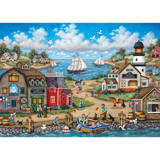 Heartland - Dockside Activities 500 Piece Jigsaw Puzzle - for just $14.99! 