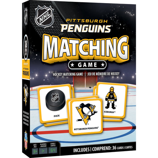 Pittsburgh Penguins Matching Game - Premium Card Games - Just $12.99! Shop now at Retro Gaming of Denver
