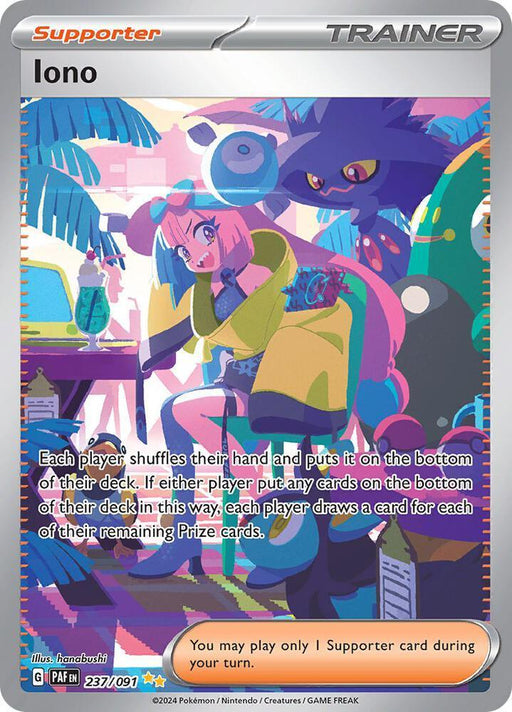 Iono (237/091) [Scarlet & Violet: Paldean Fates] - for just $11.50! 