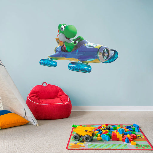 Yoshi: Mario Kart��� 8 - Officially Licensed Nintendo Removable Wall Decal - Premium Vinyl Die-Cut Character - Just $119.99! Shop now at Retro Gaming of Denver