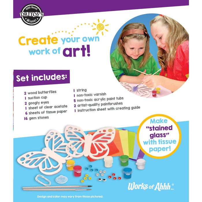 Suncatcher Wood Craft & Paint Kit - for just $19.99! 