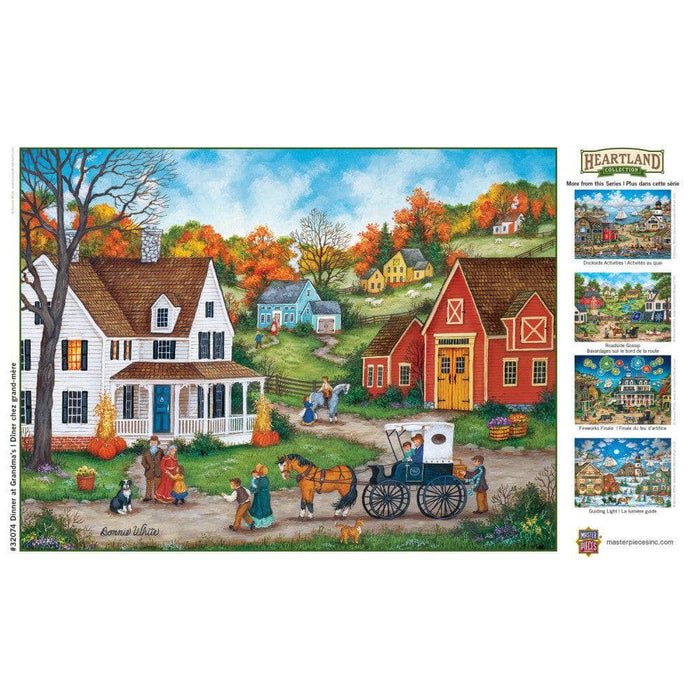 Heartland - Dinner at Grandmas 550 Piece Jigsaw Puzzle - for just $14.99! 