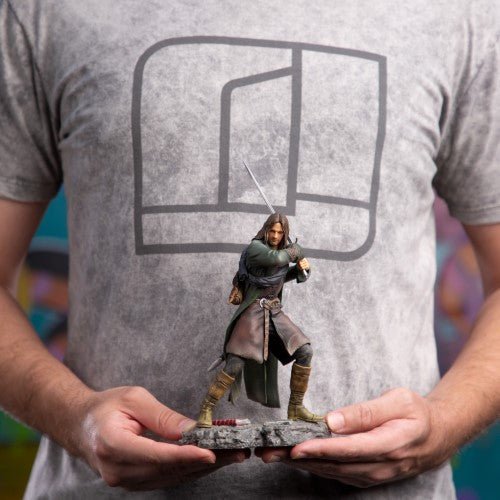 Iron Studios Lord of the Rings Aragorn BDS Art Scale 1/10 Statue - Just $148.42! Shop now at Retro Gaming of Denver