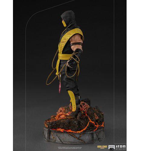 Iron Studios Mortal Kombat Scorpion Art Scale 1/10 Statue - Just $194.61! Shop now at Retro Gaming of Denver