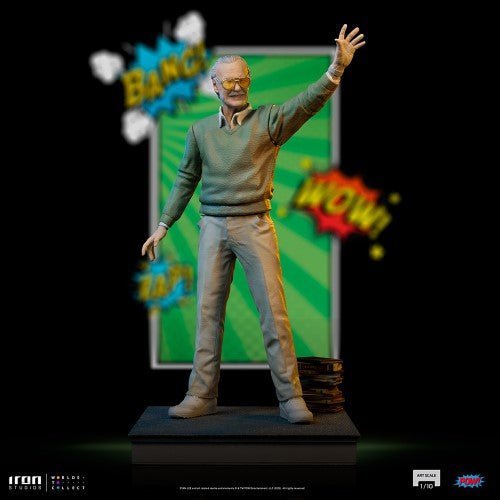 Iron Studios Pow Stan Lee Legendary Years Art Scale 1/10 Statue - for just $158.37! 