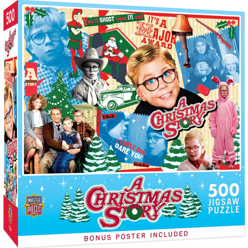 A Christmas Story - 500 Piece Jigsaw Puzzle - Just $14.99! Shop now at Retro Gaming of Denver