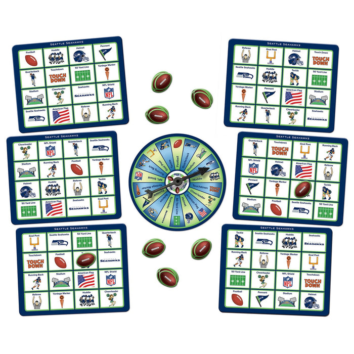 Seattle Seahawks Bingo Game - Just $9.99! Shop now at Retro Gaming of Denver