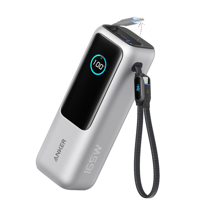 Anker Laptop Power Bank (25K, 165W, Built-In and Retractable Cables) - for just $119.99! 