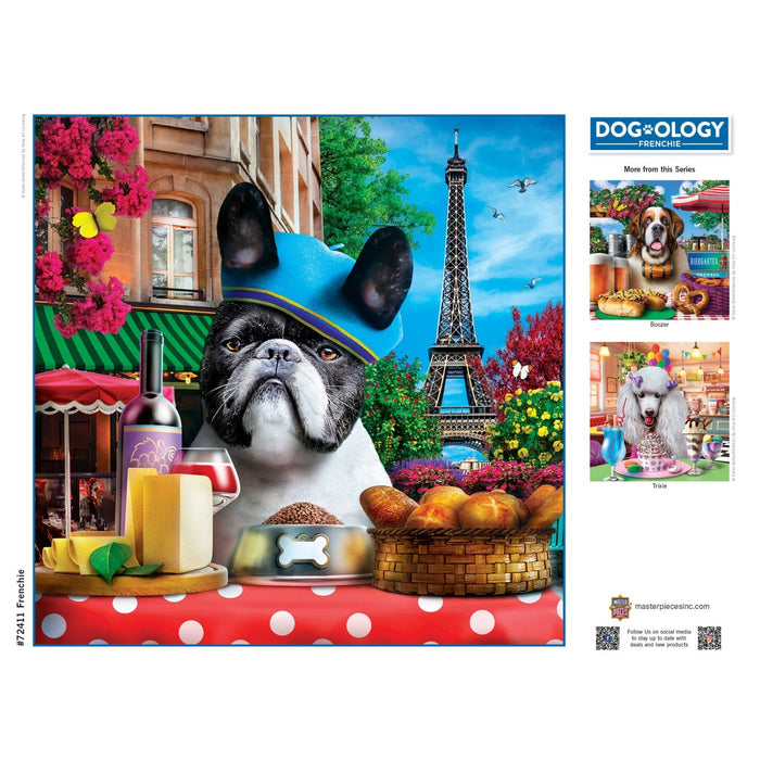 Dogology - Frenchie 1000 Piece Jigsaw Puzzle - for just $16.99! 