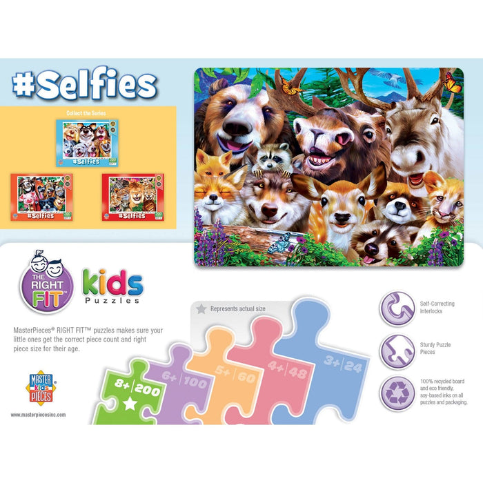 Selfies - Woodland Wackiness 200 Piece Jigsaw Puzzle - for just $12.99! 