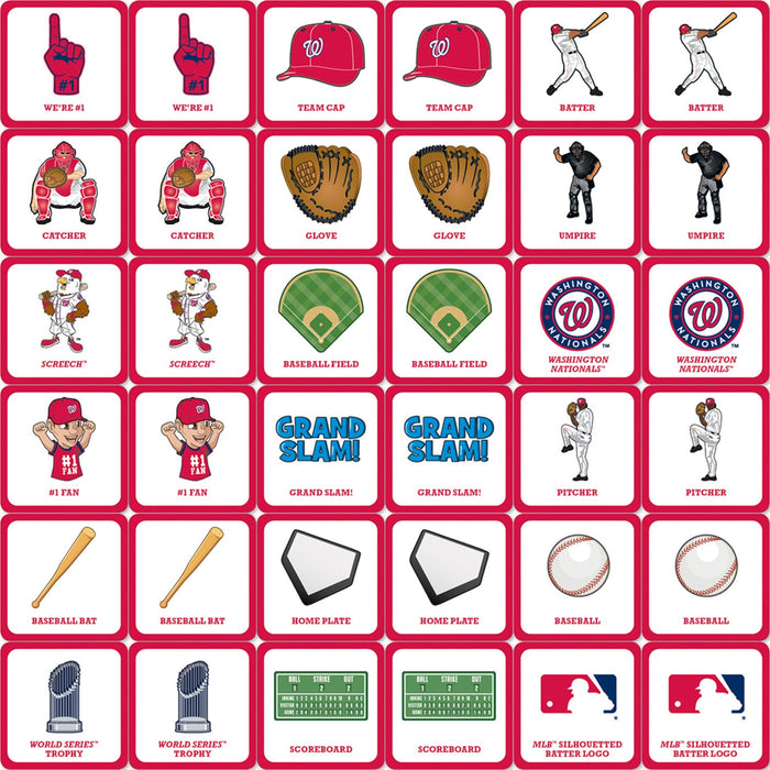 Washington Nationals Matching Game - Just $7.79! Shop now at Retro Gaming of Denver