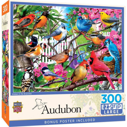 Audubon - Hidden in the Branches 300 Piece EZ Grip Jigsaw Puzzle - for just $14.99! 