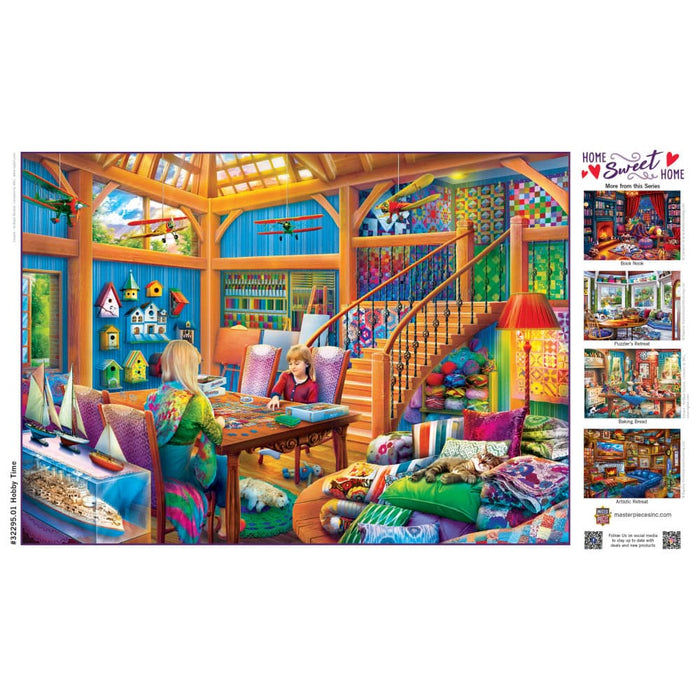Home Sweet Home - Hobby Time 500 Piece Jigsaw Puzzle - for just $14.99! 