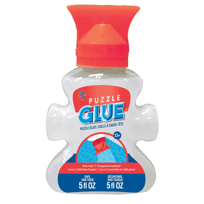 Jigsaw Puzzle Glue in Shaped Bottle - 5 oz - Just $6.99! Shop now at Retro Gaming of Denver