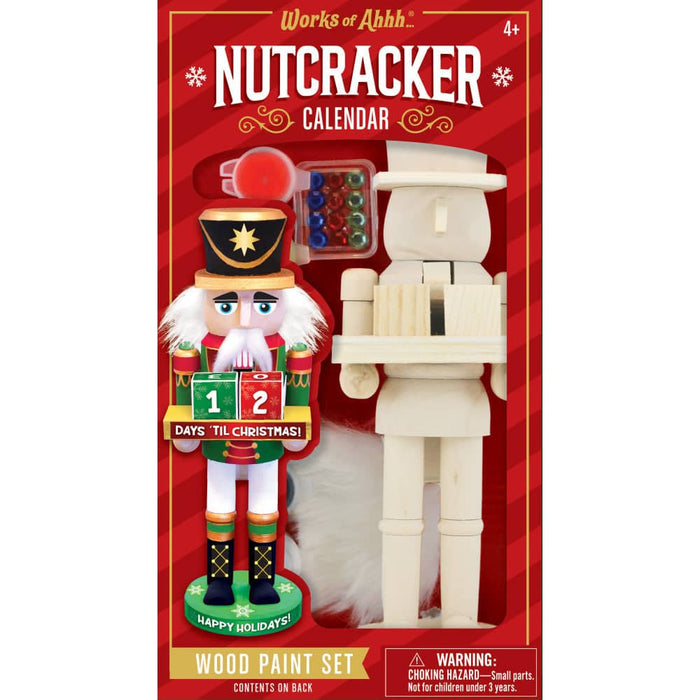 Nutcracker Calendar Wood Paint Set - for just $16.99! 