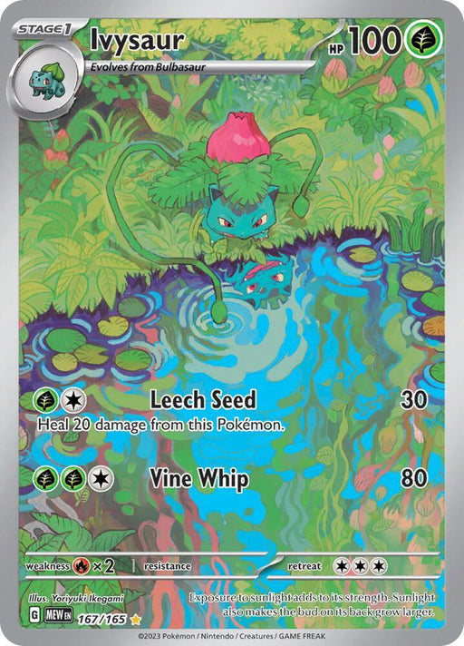 Ivysaur (167/165) [Scarlet & Violet: 151] - for just $12.65! 