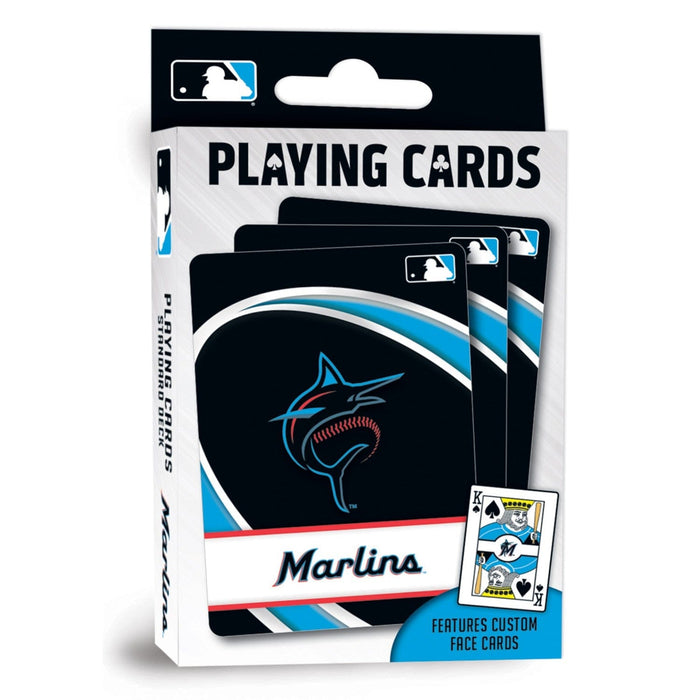 Miami Marlins Playing Cards - 54 Card Deck - for just $7.99! 