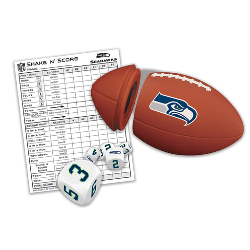 Seattle Seahawks Shake n' Score - Premium Dice Games - Just $19.99! Shop now at Retro Gaming of Denver