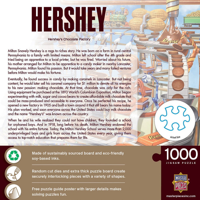 Hershey's Chocolate Factory - 1000 Piece Jigsaw Puzzle - for just $16.99! 
