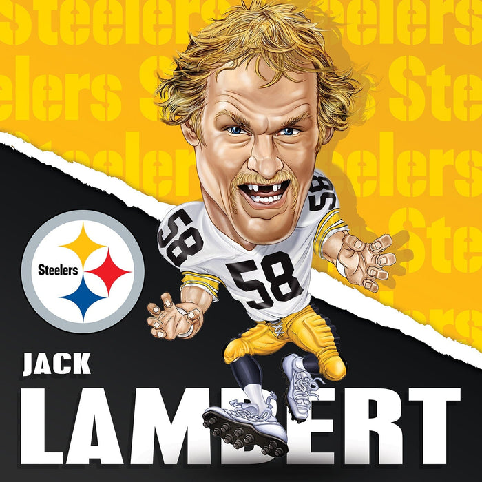 Pittsburgh Steelers All-Time Greats - Jack Lambert 300 Piece Jigsaw Puzzle - for just $5.99! 