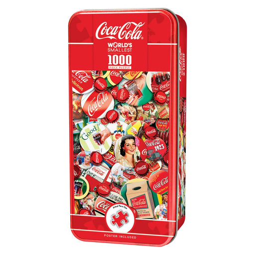 World's Smallest - Coca-Cola Caps 1000 Piece Jigsaw Puzzle - Just $14.99! Shop now at Retro Gaming of Denver