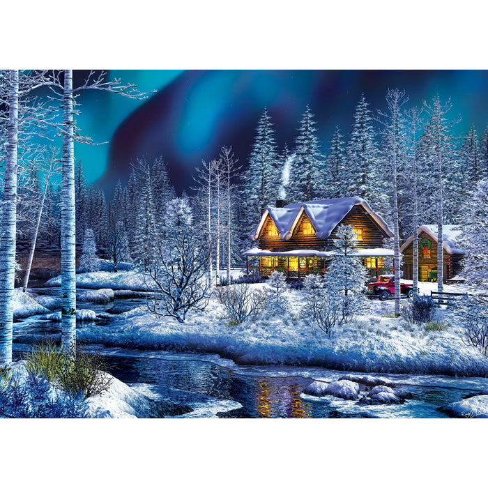 Sparkle & Shine - Northern Lights 500 Piece Glitter Jigsaw Puzzle - Just $14.99! Shop now at Retro Gaming of Denver