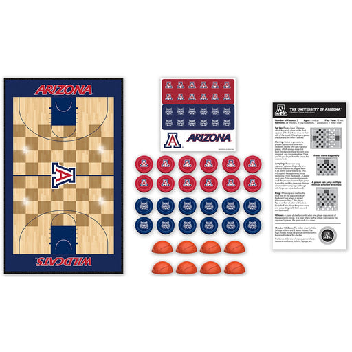 Arizona Wildcats Checkers Board Game - Just $19.99! Shop now at Retro Gaming of Denver