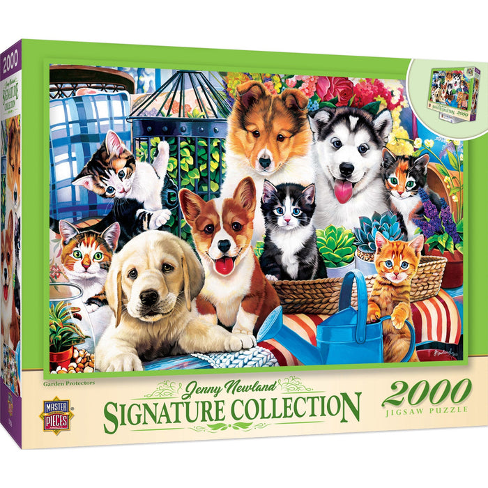 Signature Collection - Garden Protectors 2000 Piece Jigsaw Puzzle - Just $24.99! Shop now at Retro Gaming of Denver