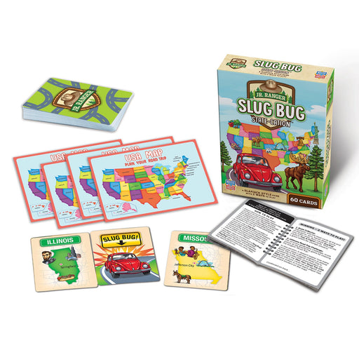 Jr. Ranger Slug Bug State-cation Card Game - Just $9.99! Shop now at Retro Gaming of Denver