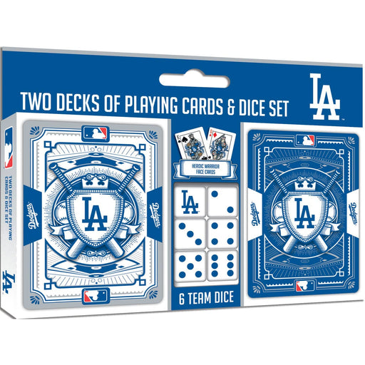 Los Angeles Dodgers - 2-Pack Playing Cards & Dice Set - for just $19.99! 