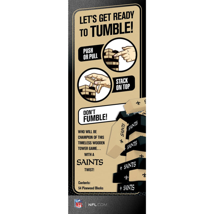 New Orleans Saints Tumble Tower - for just $19.99! 